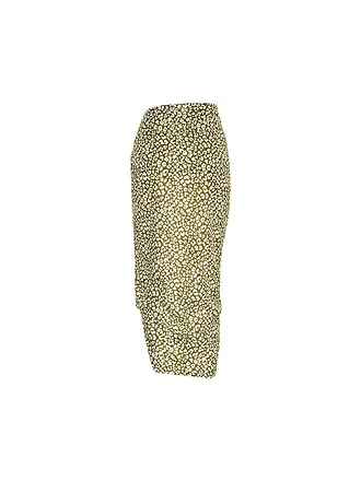 DARLING HARBOUR | Paréo Femme Grand Imprimé Léopard | olive